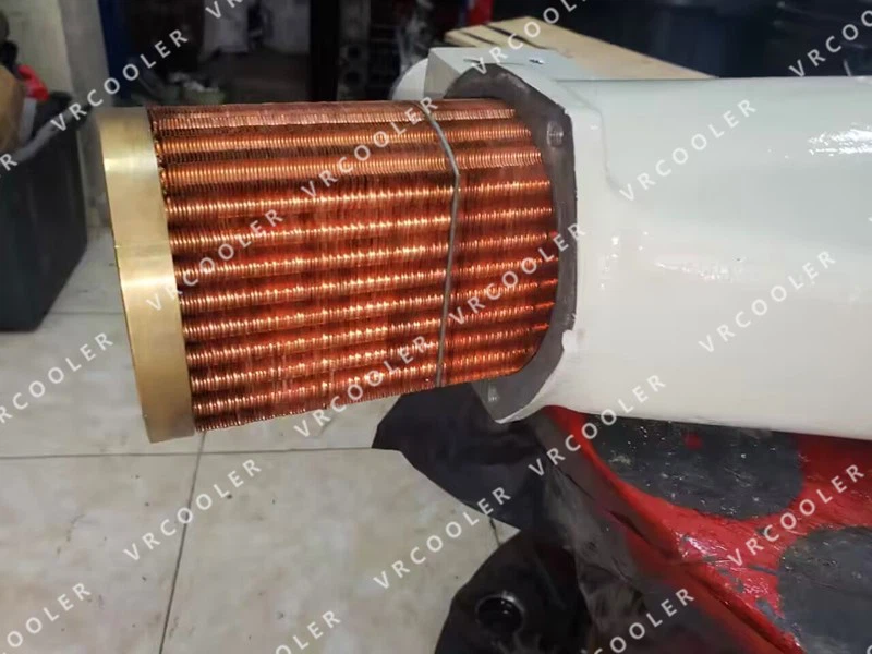 Aftercooler core for a 6bt cummins marine engine Aftercooler core for a 6bt cummins marine engine