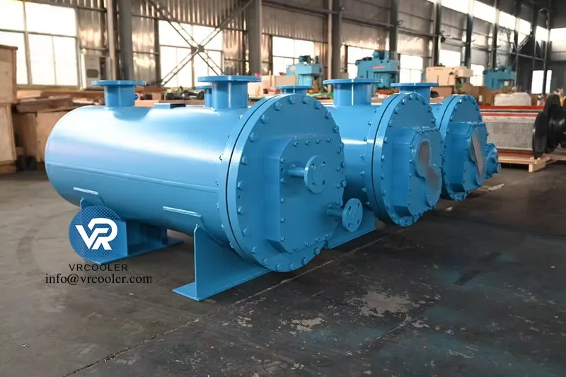 High Pressure Air Compressor Aftercooler Shell and Tube Type for Industrial Compressed Air Systems High Pressure Air Compressor Aftercooler Shell and Tube Type for Industrial Compressed Air Systems